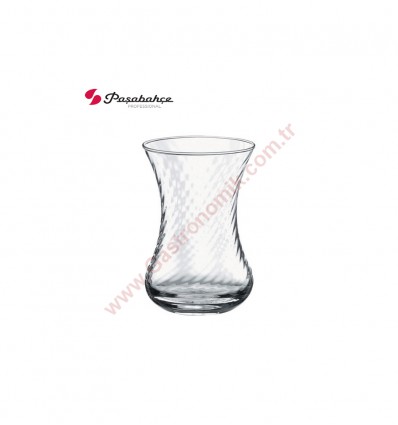 Paşabahçe 42781 İnce Belli Optikli Çay Bardağı